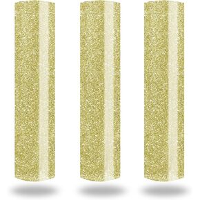 Glitter 3D Puff Heat Transfer Vinyl-3D Puff Glitter HTV 9 Sheets 12"x 10" Glitter Puff Iron on Vinyl Compatible with Silhoutte Cameo,Vinyl for T-Shirts Clothes Bag Pillow Textile Fabric