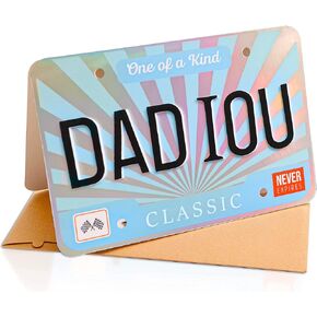 هدية ضحكة بطاقة مضحكة للأب أو الزوج | لعيد ميلاد سعيد، عيد الأب، شكرًا لك، تقدير - بطاقة كبيرة ثلاثية الأبعاد نابضة بالحياة مع حروف منبثقة | 40، 50، 60، 70، 80، 90 [9 بوصة × 6 بوصة] in Kuwait