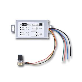 DC Motor Speed Controller, 9 to 60V 12V 24V 36V 48V 20A Brush Motor Driver Speed Regulator 1200W 25KHz PWM, Monitor Dimmer Governor for DC Motors Within 20A