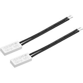 uxcell KSD9700 Thermostat, 120℃ Normally Open Temperature Switch, N.O 5A Thermal Switch Temperature Controller 2pcs