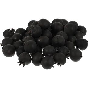 Artificial Fruit Fake Strawberries 50Pcs Artificial Blueberry Fake Blueberries Lifelike Fruits Model for DIY Crafts Photography Props Home Kitchen Decorations Plastic Fruit Plastic Fruit