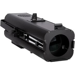 Monoprice 4-in-1 Ellipsoidal Stage Light (RBGW) Black, 200-Watt, High Definition, Manual Zoom, for Theaters, Clubs, Churches, Conventions - Stage Right Series