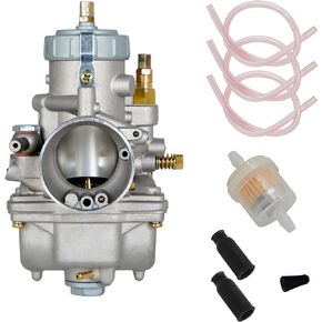 2-Stroke Carburetor Compatible with Polaris Trail Blazer 250 1990-1998 2000-2006 Xplorer 250 2000-2002 Xplorer 400 400L 1996-1998 Sport Scrambler Big Boss 400 400L(2-Stroke Engines only)