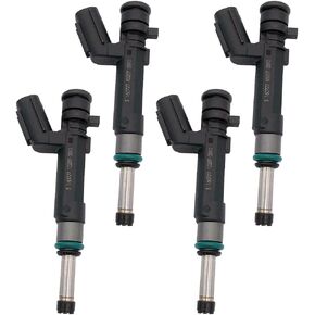 16600-1KT0A 4pcs Set Fuel Injectors 18 Holes Compatible with 2012-2015 Nissan Versa 1.6L L4 HR16DE FJ1192