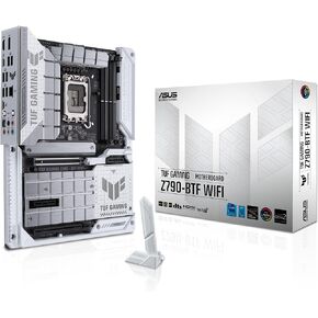 TUF Gaming Z790-BTF WiFi 7 Intel® Z790 (LGA 1700) ATX Motherboard,Hidden-Connector Design, PCIe 5.0, 4xM.2 Slots, 16+1+1 Power Stages, DDR5,2.5Gb Ethernet,USB Type-C, Front USB Type-C, Thunderbolt™ 4