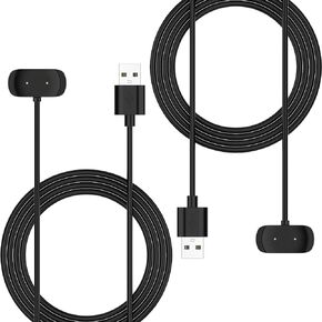FitTurn [2-Pack 3.3ft 100cm USB Charging Cable Dock Charger for Amazfit Bip 5,Bip 3,GTS 4 Mini,GTR Mini,GTR 2, GTS 2, GTS 2 Mini,Pop Pro, BIP U, Zepp E, Zepp Z,T-REX Pro Smartwatch Accessories