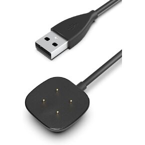 Bicmice Charger Compatible with Fitbit Sense Versa 3 Charger Replacement USB Charging Cable for Sense 2 Sense Versa 4 Versa 3 Smartwatch Magnetic Fast Charging Cord
