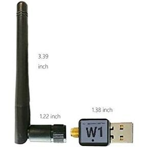 Dreamlink w1 USB WiFi dongle - 150 MBPS High Speed WiFi Antenna - Compatible with PC, Windows Computer, Dreamlink t2, Formular z7+, Dreamlink t1, Dreamlite, MAG 250, MAG254 Boxes