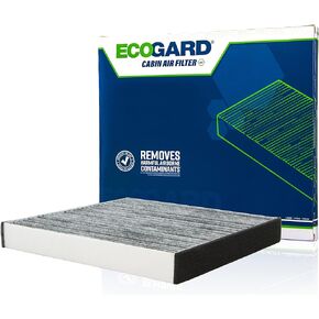 ECOGARD XC35518C Premium Cabin Air Filter with Activated Carbon Odor Eliminator Fits Lexus LS430 2001-2006, SC430 2002-2010, GS300 2001-2005, GS430 2001-2005 | Ford Ranger 2019-2020