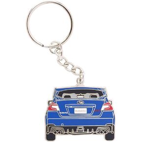 Subaru Gear Official STI Spoiler Key Tag Keyring Key Chain Genuine