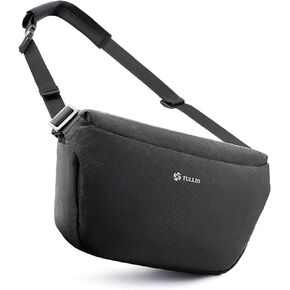 Tullio Camera Bag Sling Crossbody Expandable Photgraphy Bag for DLSR SLR Mirrorless Cameras, Waterproof Camera Case for Photographer