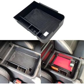 JOJOMARK Compatible with Sentra 2020 2021 2022 2023 2024 Accessories Center Console Tray Organizer, Armrest Secondary Storage Box