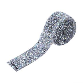 Glitter Tape Sparkle Tape Shiny Masking Rhinestone Tape Adhesive DIY Tape, Crafts Gift Tape for School Office Home Decoration and Kid Projects ()