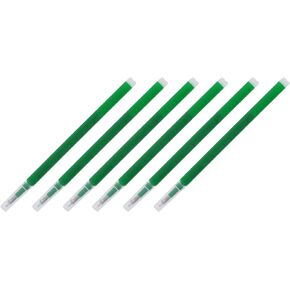 Pilot Frixion Gel Ink Refill, Extra Fine, 0.5mm, Green, Pack of 6
