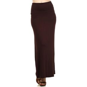 Women's Chic and Comfortable High-Waisted Maxi Skirt