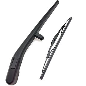 Rear Windshield Wiper Arm with Wiper Blade for Jeep Liberty 2008-2012 SUV Rear Windshield Back Wiper Arm Blade Replacement OEM # 68034341AD, 68034342AA, 57010204AB