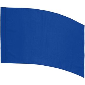 DSI Color Guard Practice Flag (PCS) - Curved Rectangle - Royal Blue