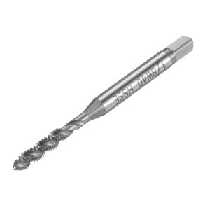 uxcell 1/8"-40 BSW Spiral Flute Thread Tap, Machine Threading Tap HSS-Cobalt Screw Tapping Tool for Machinist Thread Repair, H2 Tolerance