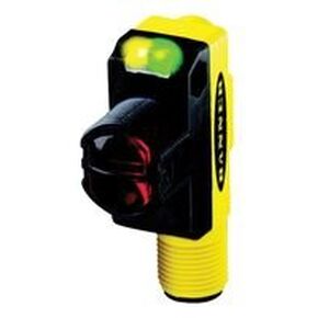 Banner Engineering QS18VP6DQ8 Sensor, Photoelectric, Difuse, 450mm Range, PNP, 10-30VDC, 4 Pin Euro Style QD