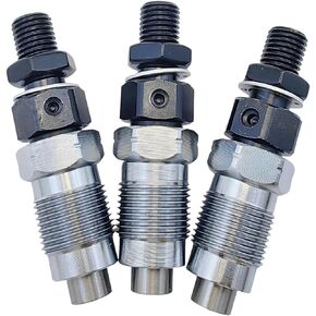 3X Fuel Injector 16032-53000 1603253000 Fuel Injector nozzle Fits for Kubota D1005 D1105 D1105-T D905 V1305 V1505 V1505-T Engine B21 B7510D B7510DN B7510HSD Tractor 3-Cyl & 4-Cyl Engine