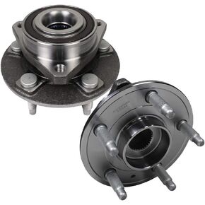 Autoround 2-Pack Wheel Hub and Bearing Assembly 513282 Compatible with Cadillac CTS 2008-2019, Chevy Camaro 2010-2015, XTS/Chevrolet Impala 18-19, Fit Front/Rear Driver Passenger Side, ABS Encoder