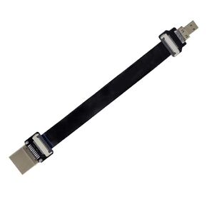 xiwai CYFPV HDMI Male to Micro HDMI Male Extension FPC Flat Cable 1080P for FPV HDTV Multicopter Aerial Photography (0.2m)