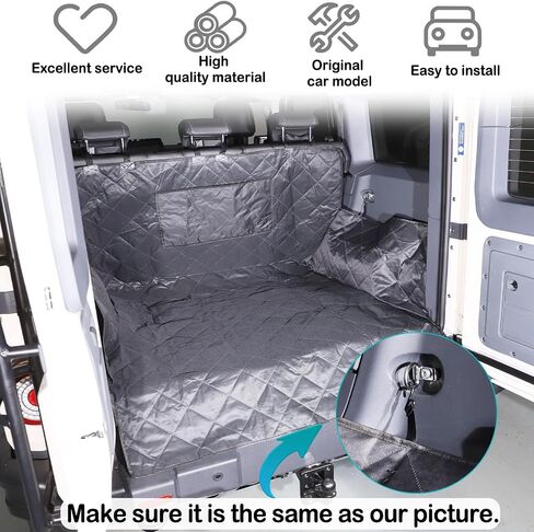 Back Row Dog Seat Covers Compatible with Ineos Grenadier 2020-2024, Water Repellant, Anti Shock, Non-Slip, Cover Trunk Mat, Dog Accessories, Pet Car Seat Protector in Saudi Arabia