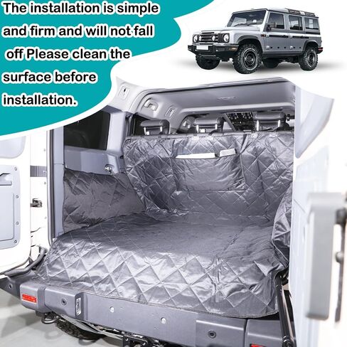 Back Row Dog Seat Covers Compatible with Ineos Grenadier 2020-2024, Water Repellant, Anti Shock, Non-Slip, Cover Trunk Mat, Dog Accessories, Pet Car Seat Protector in Saudi Arabia