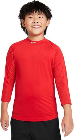 Nike Dri- Fit Big Kids' (Boys') 3/4-Sleeve Baseball Top in Saudi Arabia