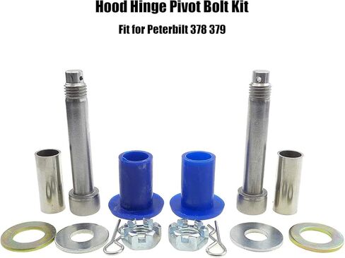 طقم مسامير محورية لغطاء محرك السيارة لـ Peterbilt 378 379، 23-15273 13-04726 13-04727، أدوات جلبة البولي يوريثين in Kuwait