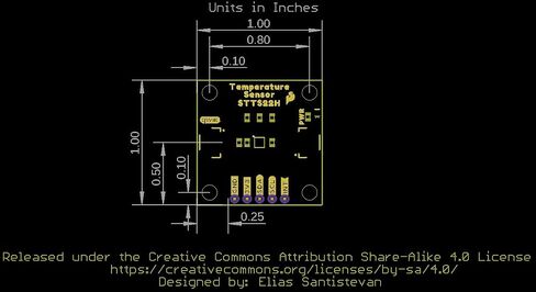 SparkFun Temperature Sensor - STTS22H (Qwiic) Qwiic-Enabled Breakout Board, Programmable thresholds with Interrupt pin, Programmable Operating Modes, Operating Voltage: 1.5V to 3.6V in Saudi Arabia