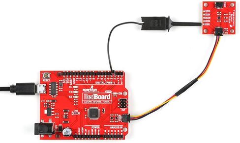 SparkFun Temperature Sensor - STTS22H (Qwiic) Qwiic-Enabled Breakout Board, Programmable thresholds with Interrupt pin, Programmable Operating Modes, Operating Voltage: 1.5V to 3.6V in Saudi Arabia