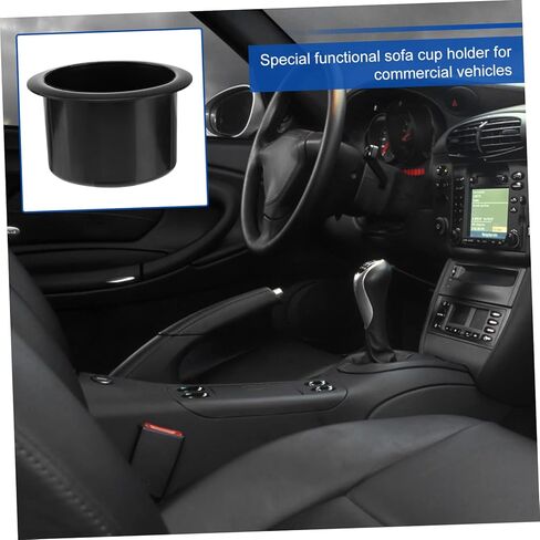 2pcs Drop in Sofa Cup Drink Bottle Holder Water Cup Hoder Insert Cup Holder for Car Boat Sofa Insert Cup Kayak Stand Couch Cup Holder Replacement Dedicated Coaster in Kuwait