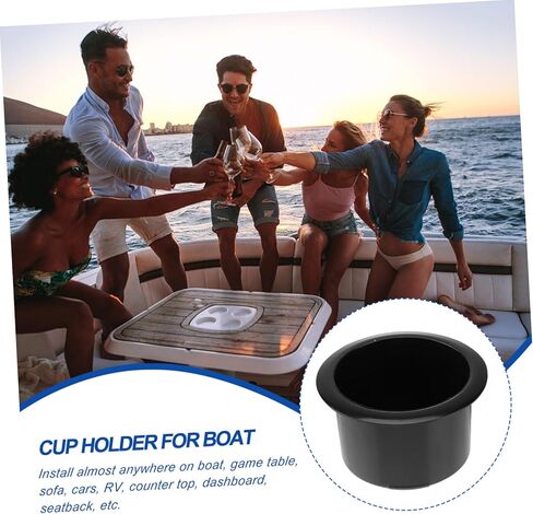 2pcs Drop in Sofa Cup Drink Bottle Holder Water Cup Hoder Insert Cup Holder for Car Boat Sofa Insert Cup Kayak Stand Couch Cup Holder Replacement Dedicated Coaster in Kuwait