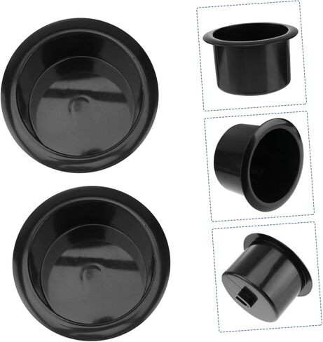 2pcs Drop in Sofa Cup Drink Bottle Holder Water Cup Hoder Insert Cup Holder for Car Boat Sofa Insert Cup Kayak Stand Couch Cup Holder Replacement Dedicated Coaster in Kuwait