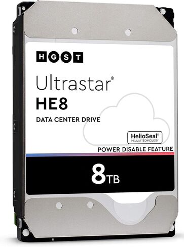 HGST Ultrastar He8 8TB 7200 RPM SATA 6Gb/s 3.5-Inch HDD | Power-Disable | Enterprise Hard Drive | HUH721008ALE600 (0F27455) (Renewed) in Saudi Arabia