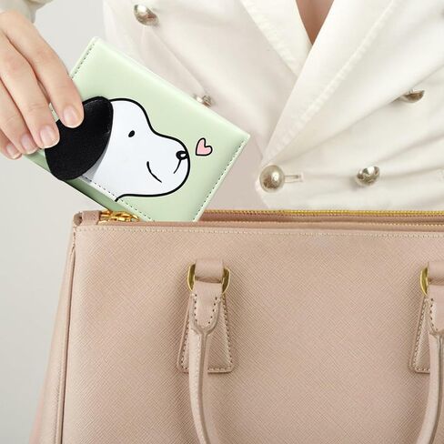 Sunwel Fashion Girls Cute 3D Puppy Mini Wallet Tiny Wallet Cash Pocket Card Holder ID Window Purse for Women (GREEN) in Saudi Arabia