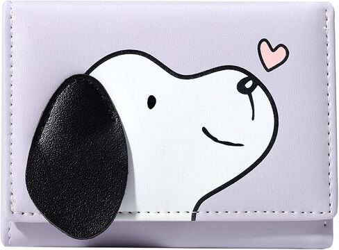 Sunwel Fashion Girls Cute 3D Puppy Mini Wallet Tiny Wallet Cash Pocket Card Holder ID Window Purse for Women (GREEN) in Saudi Arabia