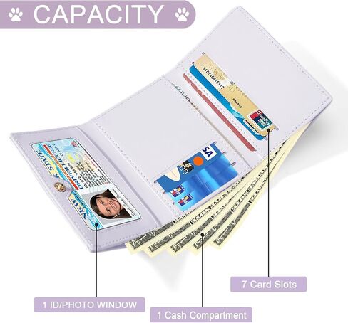 Sunwel Fashion Girls Cute 3D Puppy Mini Wallet Tiny Wallet Cash Pocket Card Holder ID Window Purse for Women (GREEN) in Saudi Arabia