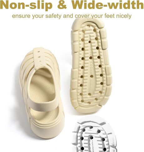Yonge & Finch Closed Toe Sandals for Women Gladiator Fisherman Sandals Comfortable Hollow Out Chunky Sandals Platform Shoes in Saudi Arabia