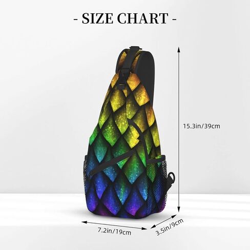 Funny Sling Bag For Women Men,Animal Print Crossbody Shoulder Bags Casual Backpack Chest Bag Hiking Daypack in Saudi Arabia