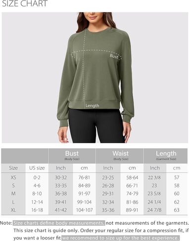 ODODOS Modal Soft Raglan Long Sleeves Sweatshirts for Women Oversized Crew Neck Pullover Tops in Saudi Arabia