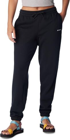 Columbia Women's Trek Jogger, Black/White Logo, 1X Plus in Saudi Arabia