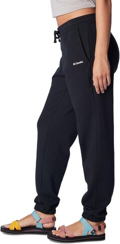 Columbia Women's Trek Jogger, Black/White Logo, 1X Plus in Saudi Arabia