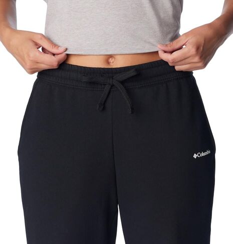 Columbia Women's Trek Jogger, Black/White Logo, 1X Plus in Saudi Arabia