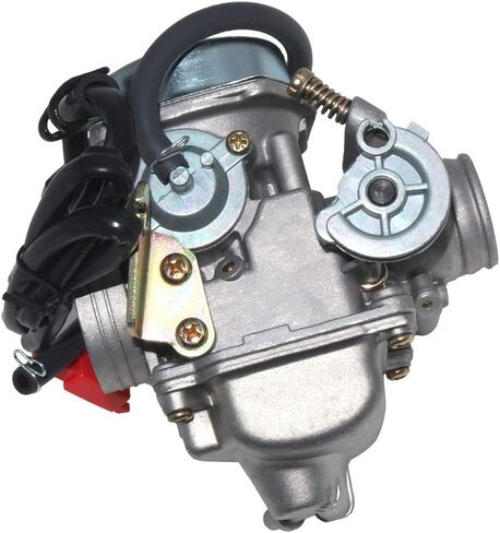 مكربن ​​150cc لمحركات GY6 4 السكتة الدماغية 125cc 150cc ATV Go Karts Scooter Mopeds QMJ/QMI157 QMJ/QMI152 - مقياس سحب مشعب 24 مم PD24J Carb in Kuwait