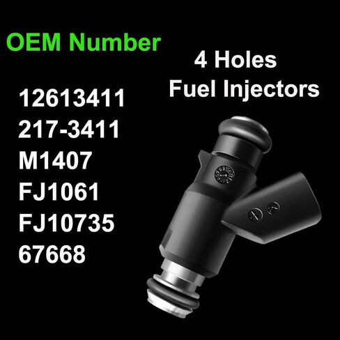 حاقن الوقود YLATG حاقن لسيارة تشيفي سيلفرادو 1500 تاهو إكسبريس 1500/2500/3500 سوبربان أفالانش، لكاديلاك إسكاليد، لسيارة جي إم سي يوكون سييرا 1500 سافانا 1500/2500/3500 5.3 لتر 4.8 لتر (8 قطع) in Kuwait