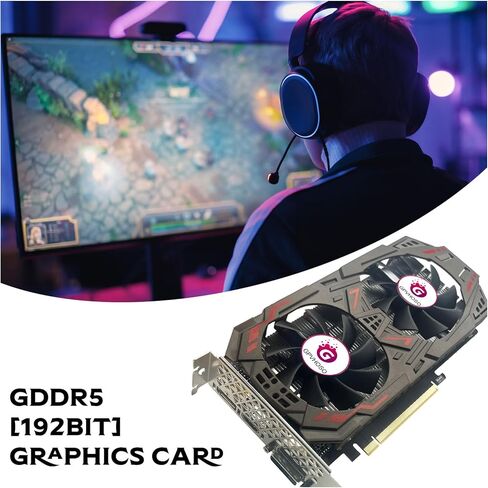 بطاقة رسومات الألعاب GeForce GTX 1060 6GB GDDR5 192bit 4K HDR VR Ready مراوح التبريد المزدوجة تدعم DirectX 12 PCIe3.0 * 16 HDMI DVI DP بطاقات الفيديو للكمبيوتر الشخصي in Kuwait