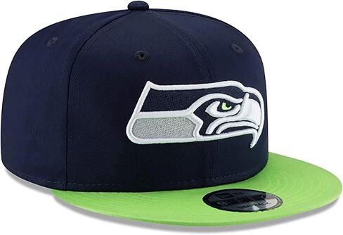 New Era NFL 9FIFTY Adjustable Snapback Hat Cap One Size Fits All (Seattle Seahawks Alternate) in Saudi Arabia