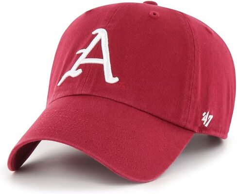 47 Brand Clean Up Adjustable Baseball Cap - NCAA, Relaxed Fit Dad Hat in Saudi Arabia